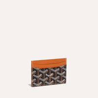Saint-Sulpice Card - Brown & Tan / Burgundy (Anisa)