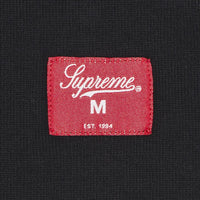 Supreme Paneled Piping L/S Top Black