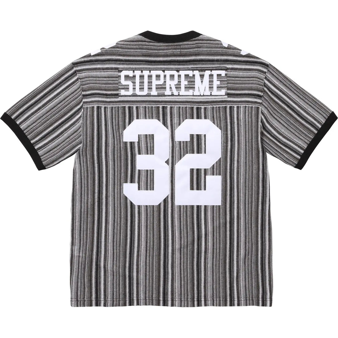 Supreme Open Knit Football Top Black