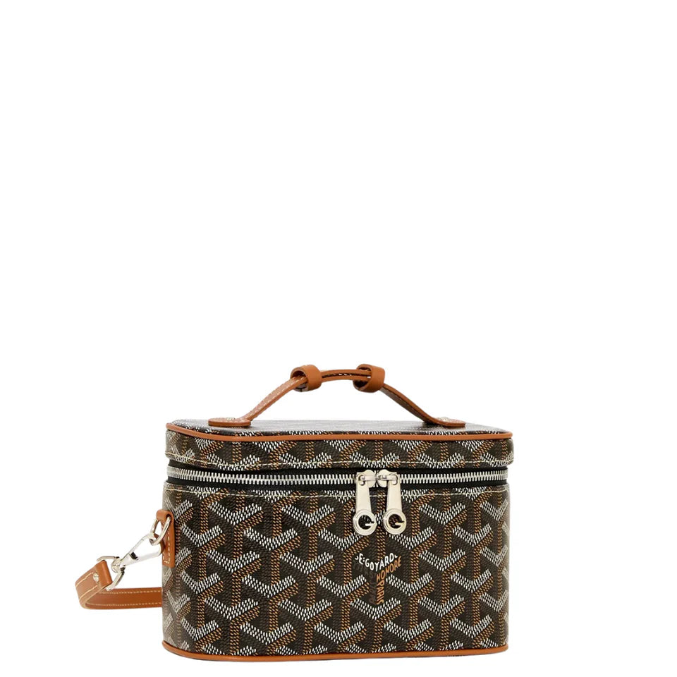 Goyard Muse Mini Vanity Black & Tan