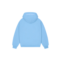 Broken Planet Market Sky Blue Zip Up Hoodie Sky Blue