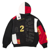 Supreme Patchwork Zip-Up Hoodie