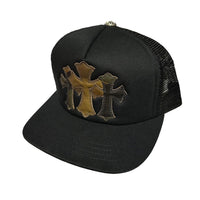 Chrome Hearts Cemetery Trucker Hat Camo/Black