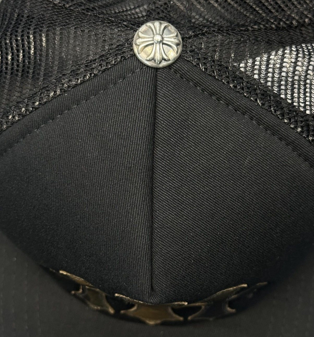 Chrome Hearts Cemetery Trucker Hat Camo/Black