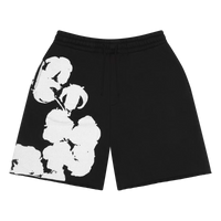 Denim Tears Biggie Cotton Wreath Sweat Shorts Black