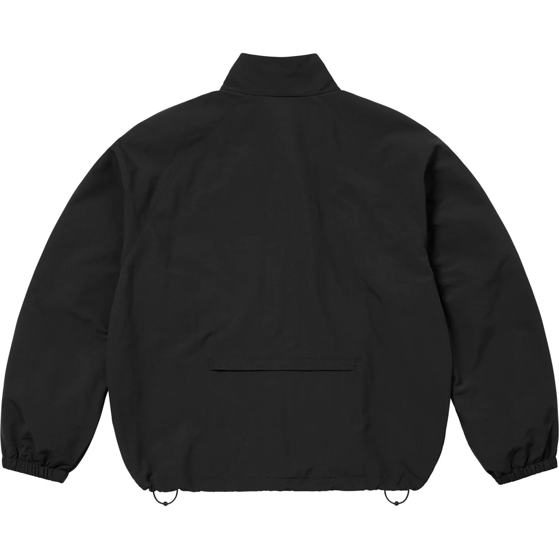 Supreme Contrast Zip Warm Up Tracksuit Black