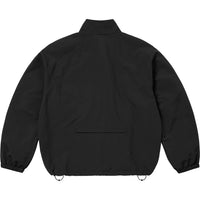 Supreme Contrast Zip Warm Up Tracksuit Black