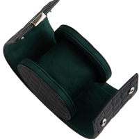 Kithmas Monogram Saffiano Leather Single Watch Roll