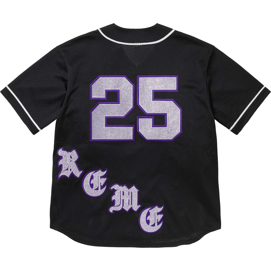 Supreme Old English Baseball Jersey 'Black'