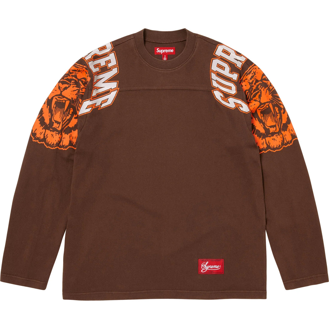 Supreme Mascot L/S Football Top Brown