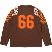 Supreme Mascot L/S Football Top Brown