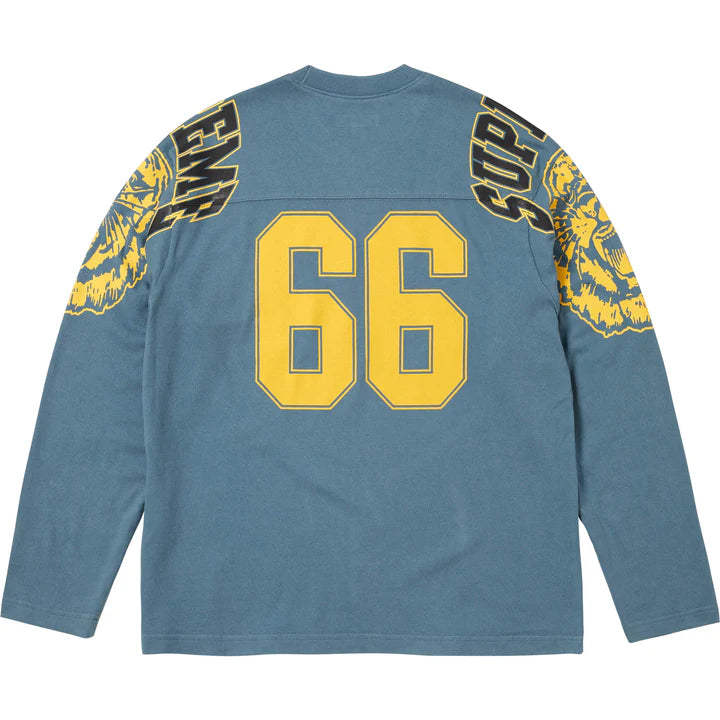 Supreme Mascot L/S Football Top Slate