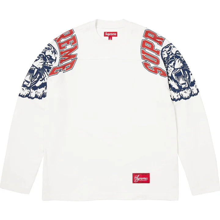 Supreme Logo Thermal L/S Top/ サーマル Supreme Thermal L S Polo