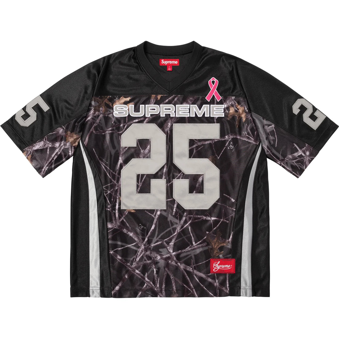 Supreme Breast Cancer Awareness Football Jersey Black