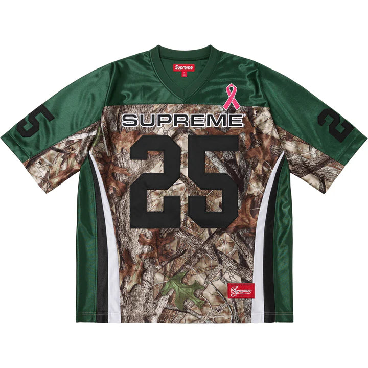 Supreme Breast Cancer Awareness Football Jersey Green