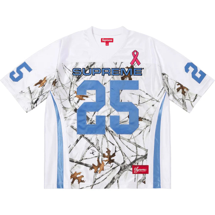 Supreme Breast Cancer Awareness Football Jersey White