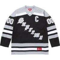 Supreme Fire & Ice Hockey Jersey Black