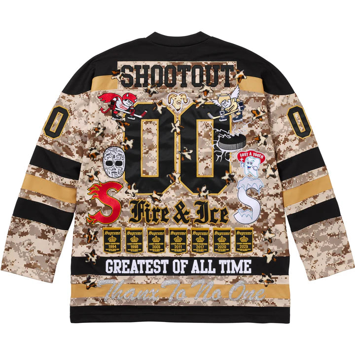 Supreme Fire & Ice Hockey Jersey Digi Camo