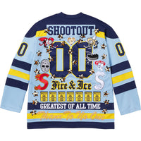 Supreme Fire & Ice Hockey Jersey Light Blue
