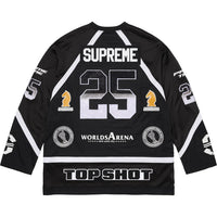 Supreme Rhinestone Hockey Jersey Black