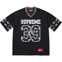 Supreme Bandana Football Jersey Black