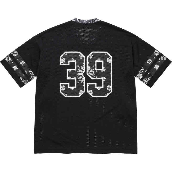 Supreme Bandana Football Jersey Black – INSTAKICKSZ LTD