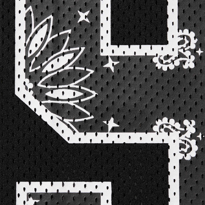 Supreme Bandana Football Jersey Black – INSTAKICKSZ LTD