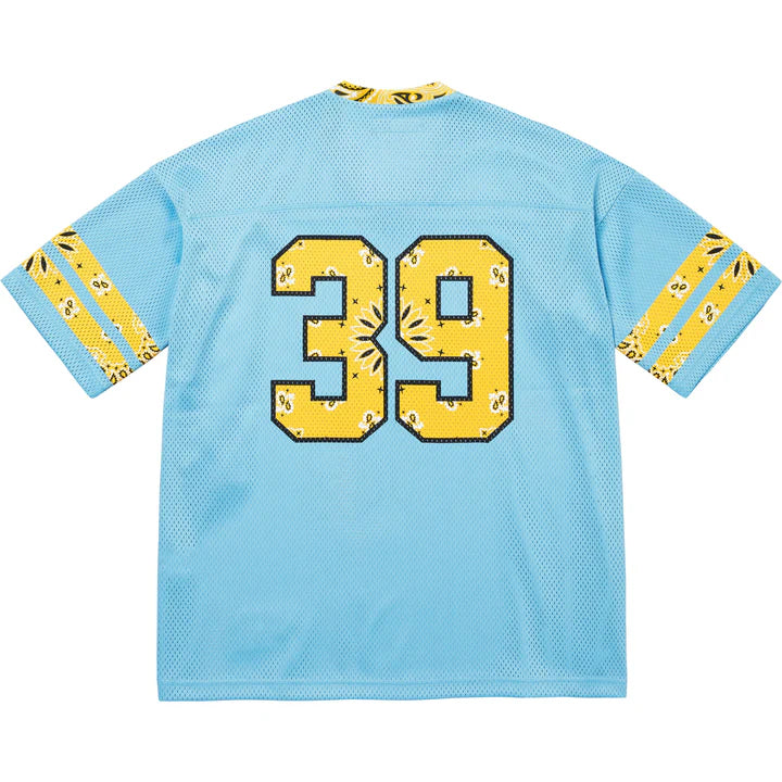 Supreme Bandana Football Jersey Blue – INSTAKICKSZ LTD