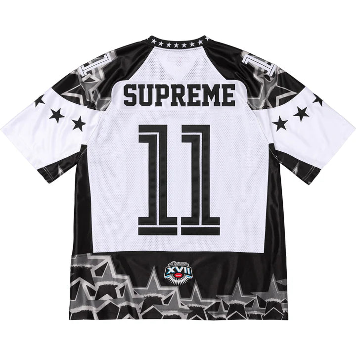 Supreme Stars Football Jersey SS25 Black