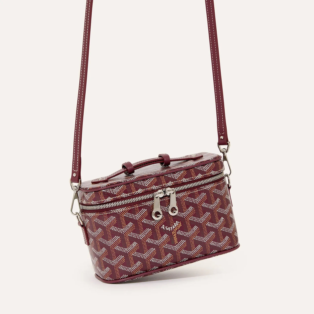 Goyard Muse Mini Vanity Burgundy