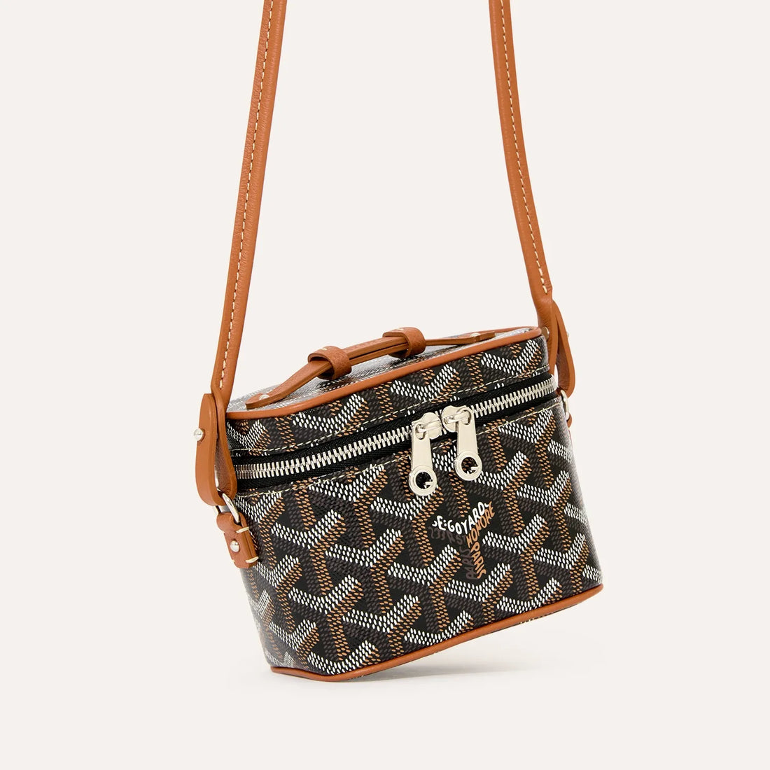 Goyard Muse Nano Vanity Black & Tan