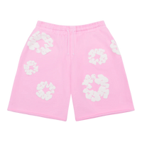 Denim Tears Cotton Wreath Sweat Shorts Powder Pink