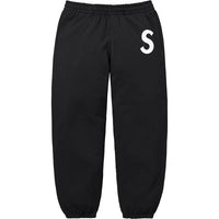 Supreme S Logo Zip Up Tracksuit Black