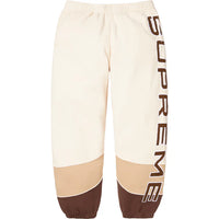 Supreme Panelled Hooded Tracksuit “Natural"