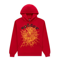 SP5DER OG Web V2 Full Tracksuit Red