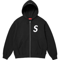 Supreme S Logo Zip Up Tracksuit Black