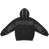 Supreme Panelled Hooded Tracksuit “Black”