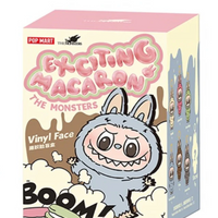 Pop Mart Labubu The Monsters Exciting Macarons Vinyl Face Pendant