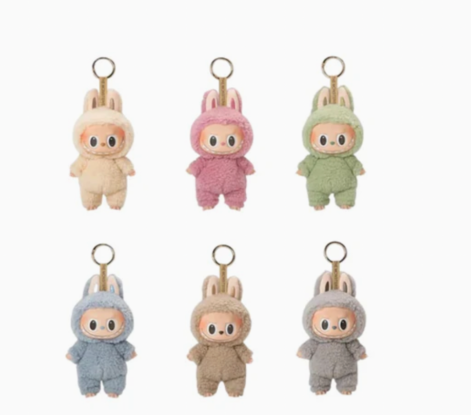 Pop Mart Labubu The Monsters Exciting Macarons Vinyl Face Pendant