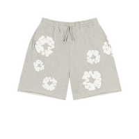 Denim Tears Cotton Wreath Shorts Grey