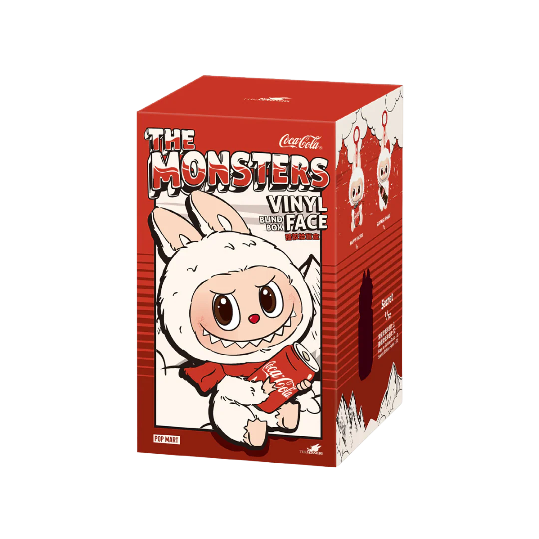 Pop Mart Labubu The Monsters Coca-Cola Series Vinyl Face Pendant