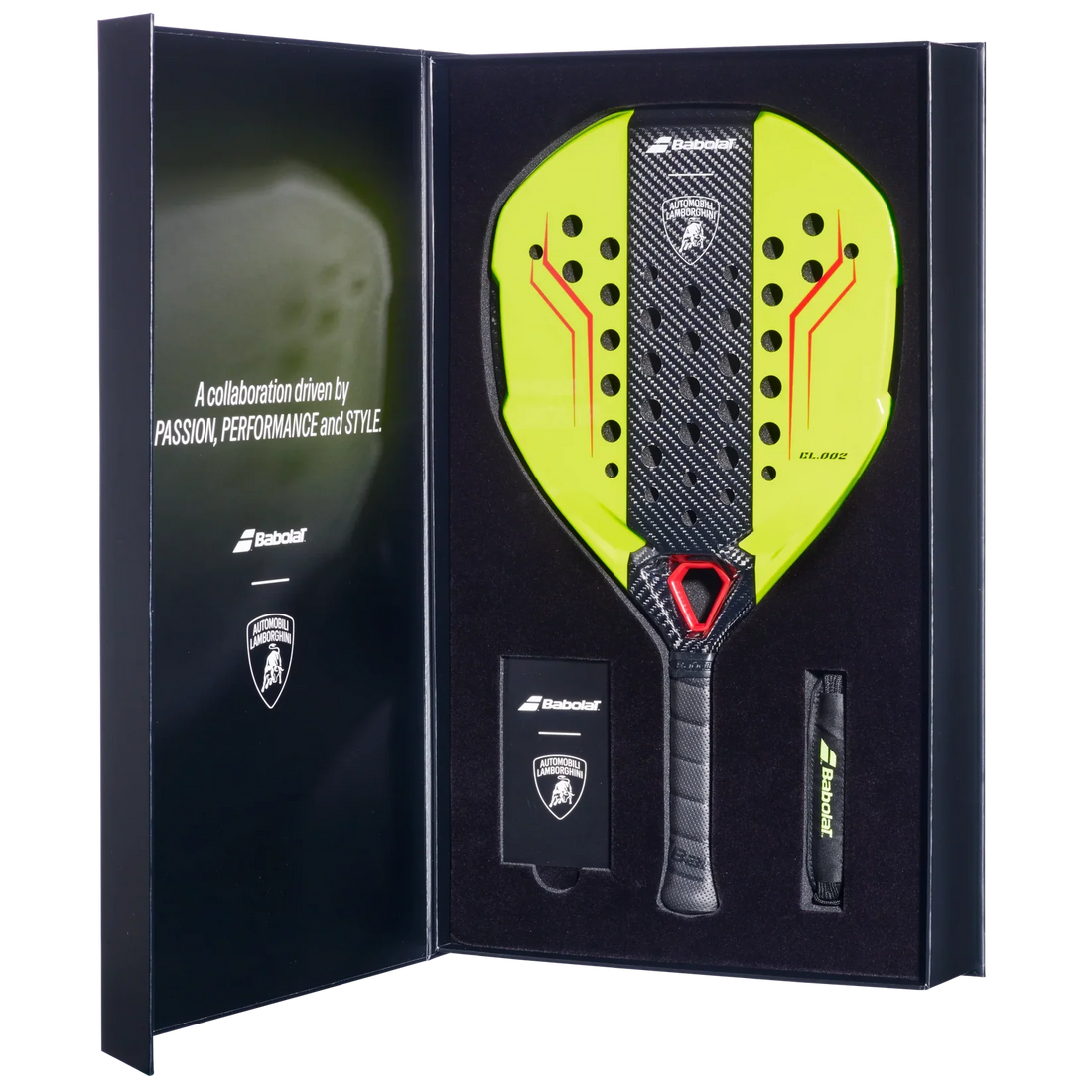 Lamborghini x Babolat Padel Racket Limited Edition BL.002 Lime Green