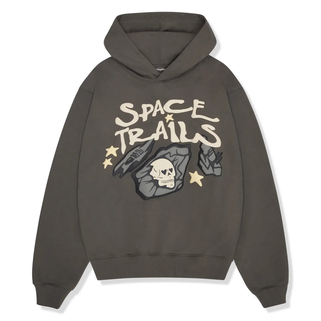 BPM Space Trails Beluga Grey Hoodie - INSTAKICKSZ LTD