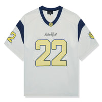 BPM White Blue Yellow Football Jersey - INSTAKICKSZ LTD