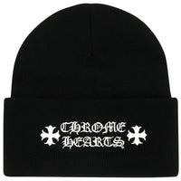 Chrome Hearts Logo Beanie 'Black' - INSTAKICKSZ LTD