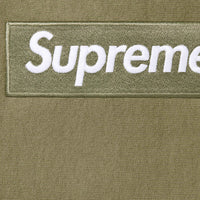 Supreme Box Logo Hooded Sweatshirt Light Olive