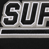 Supreme Football Zip Up Hooded Sweatshirt Black