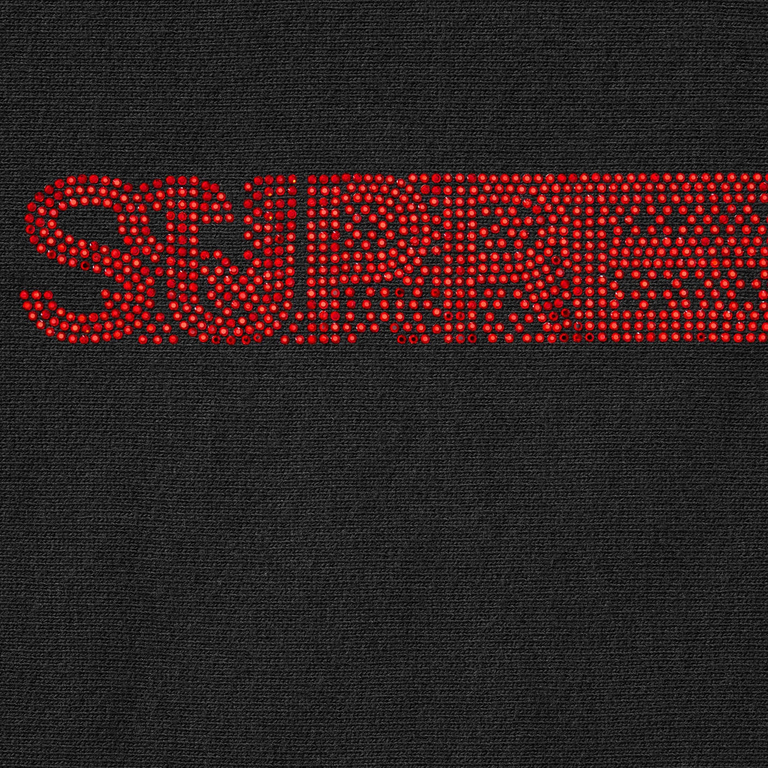 Supreme Swarovski Motion Logo Hooded Sweatshirt 'Black'