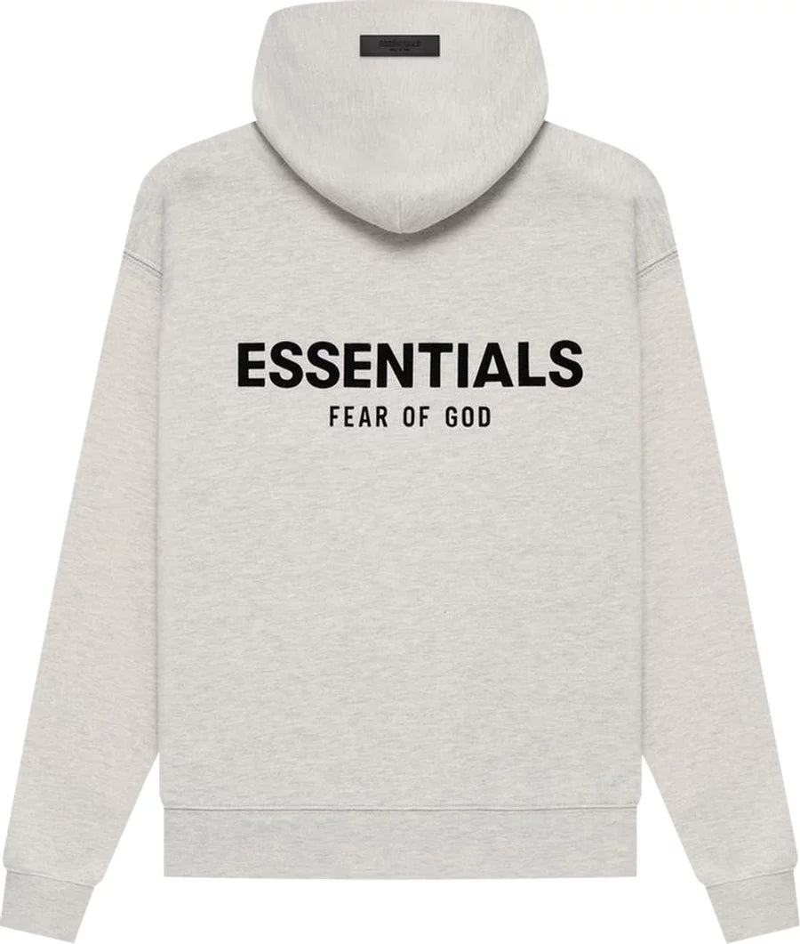 Fear of God Essentials Hoodie 'Light Oatmeal' - INSTAKICKSZ LTD