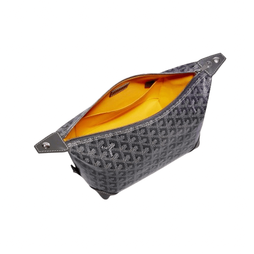 Goyard Bowling 25 Grey Toiletry Bag - INSTAKICKSZ LTD
